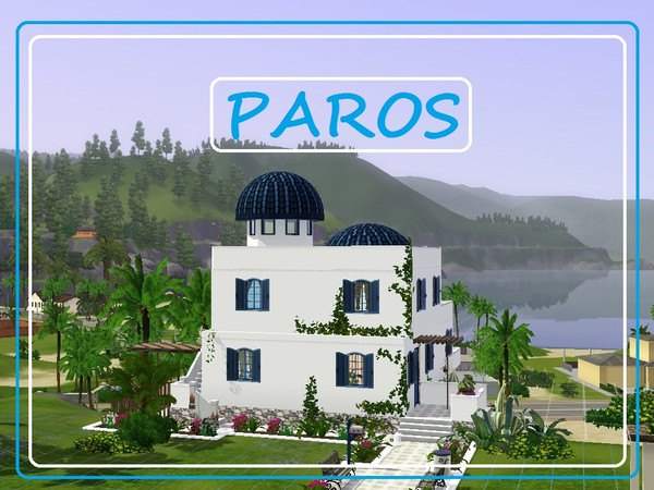 Sims 3 — PAROS by rosstom — Il panorama &amp;egrave; il pezzo forte di questa casa ben arredata, che risulta