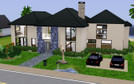 Sims 3 — Modern Family Home by Sabrina2 — A bit of CC, 3 Bedroom house great for a family, two pools; one for kids and