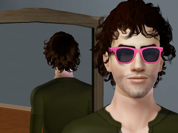 Sims 3 — Darren Criss Pink Rayban Edition by racharyefron123 — Darren Criss Pink Rayban Edition