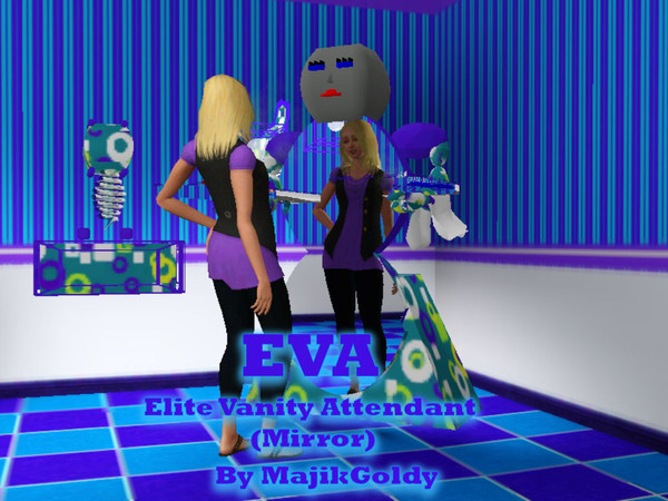 Sims 3 — MaJikgoldys EVA Elite Vanity Attendant  by MajikGoldy — MaJikgoldys EVA Elite Vanity Attendant 