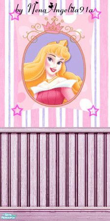 Sims 2 — Disney Princess Walls & Floors - Disney Princess 4  by NenaAngelita91a — 