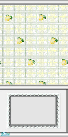 Sims 2 — Lemony Fresh by Halfcreek — created by Halfcreek. Has matching Floor