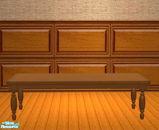 Sims 2 — PB Dining Recolor Honey - Coffeetable 2tl by ShinoKCR — 