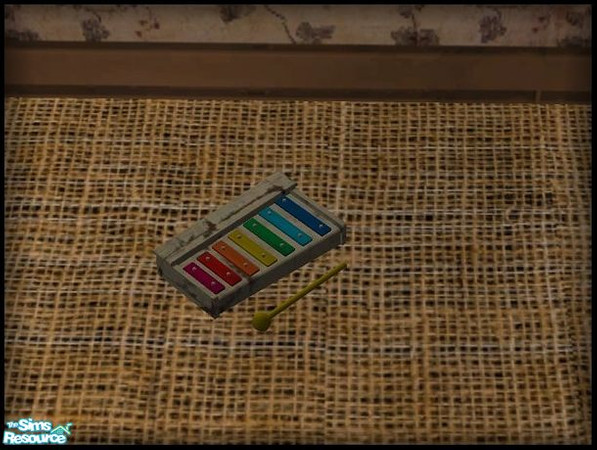 Sims 2 — Poor Folk Furniture - Nursery - Toy 1 by galilea — Even poor babies need entertainment. The little one can play