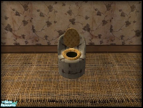 Sims 2 — Poor Folk Furniture - Nursery - Potty Chair by galilea — Old and battered but still fuctional for that toddlers