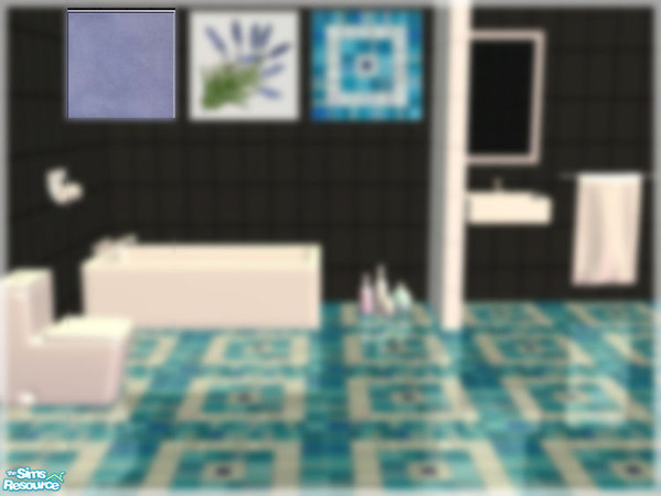 Sims 2 — Aqua Set - Aqua Set 01 by Veronn — Aqua Set - Aqua Set 01