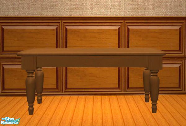 Sims 2 — PB Dining Recolor Honey - Diningtable2tl by ShinoKCR — 