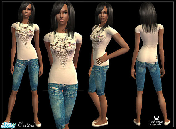 Sims 2 — Summer Outfit III by Ewelina_ — Summer Outfit III Maxis Recolour. I Hope like it ;)