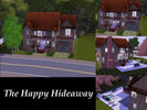 Sims 3 — The Happy Hideaway Manor by Ilerya822 — This beautiful 4BR/4BA home was built on a 20x30 lot for your typical