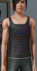 Sims 3 — Jonny James Fitted Tank by The_Void_Kitsune2 — A shirt dedicated to the amazing singer, Jonny James. the front