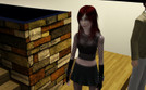 Sims 3 — Sarah Rogue by washiba2 — A teenage female sim and also a vampire. Sarah has the following traits: Rebllious,