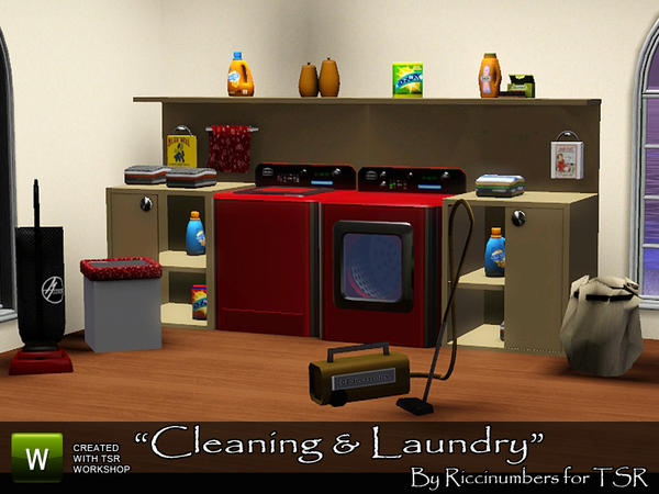 The Sims Resource - Cleaning and Laundry
