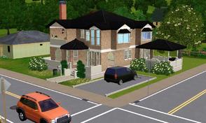 Sims 3 — Sweet home by consstanza — 3 bedrooms - 2 badrooms - kitchen - dinning room and living room.
