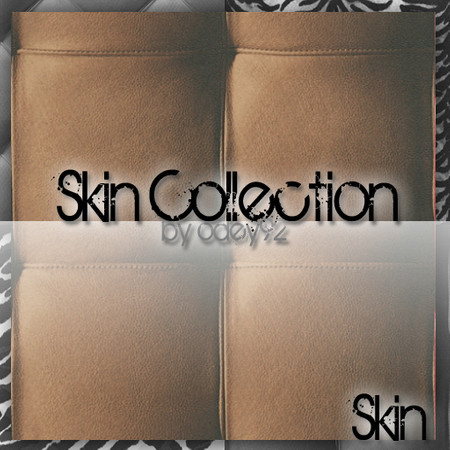 Sims 3 — Skin by Odey92 — A leather look textured wallcovering with stitching giving the effect of a padded leather wall.