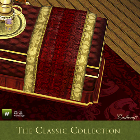Sims 3 — Classic Collection Throw by Cashcraft — A luxurious throw for the classic collection chaise. Created by