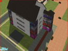 Sims 2 — Cole Lofts by Hanaharu672 — Cole Lofts has eight apartment units on four floors (two per floor). there is