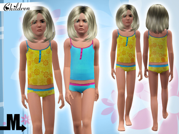 Sims 3 — Sweet Dreams [Children] by miraminkova — Cute pyjamas for your little girls.