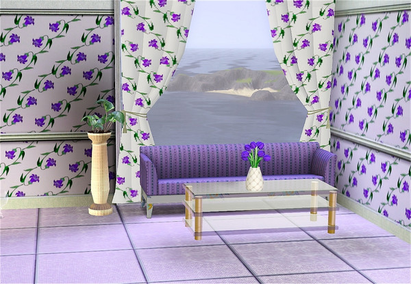 Sims 3 — marcorse_nodding acquaintance pattern by marcorse — These little bells with the turned back 'cuffs' seem to be