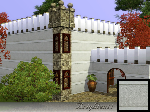 Sims 3 — BR11 Corrugated Cement by Brighten11 — Corrugated Cement - by Brighten11 for your building projects