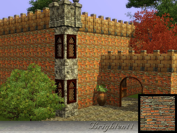 Sims 3 — BR11 Sloppy Brick by Brighten11 — Sloppy Brick - by Brighten11 for your building projects