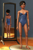 Sims 3 — Swimsuit, Badeanzug by Redie — This item is an EA recolor