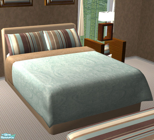 Sims 2 — Noosa Bedroom Set - MESH Bed by nikisatez05 — 