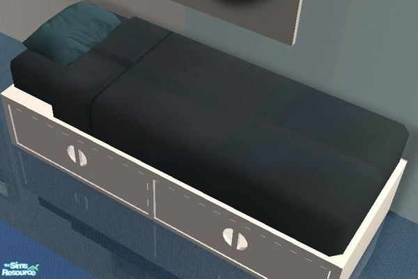 Sims 2 — TEEN    PASTEL-BLUE   [ r o o m ] - Pastel-blue Bedding by archys creations — A MODER STYLISH TEEN OBJECT. IF