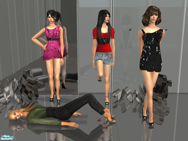 Sims 2 — Designer by H76CXL — Designer set of various everyday clothes by H76CXL