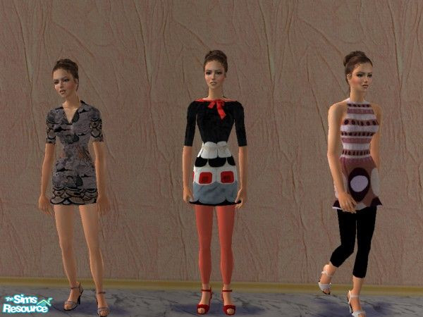 Sims 2 — LN-my_grl by -Lady-NON — Beautiful dress+sandals!