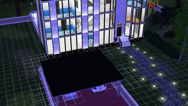 Sims 3 — Modern House  by bbylolly892 — Fully furnished and decorated house with 3 bedrooms, 1 baby's room, lounge,