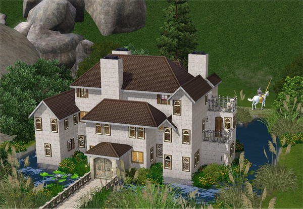 Sims 3 — Castlelot by marcorse — Castlelot was never intended to be taken seriously. It began as a sort of building