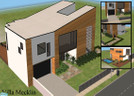 Sims 2 — Villa Mecklin by tonythebeat2 — Contemporary styled house, with space for 4 bedrooms. 2 large bathrooms with 2