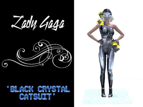 The Sims Resource Lady Gaga Crystal Catsuit