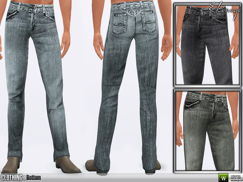 The Sims Resource - Jeans for Male - S64