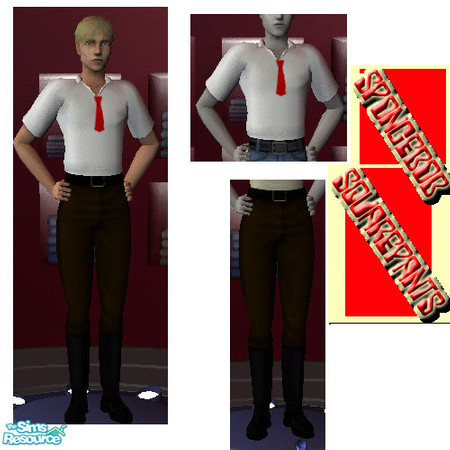 Sims 2 — SpongeBob Squarepants by Alessaismyidol2 — This is the human form of Spongebob.
