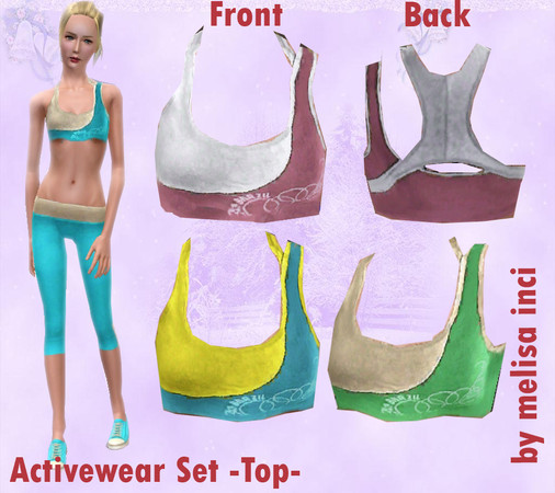 Sims 3 — Activewear top  by melisa_inci — Activewear top by melisa inci Everyday-Athletic-Sleepwear 2 Recolorable Part