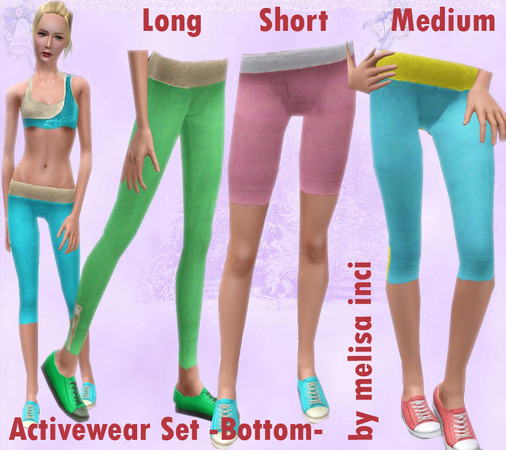 Sims 3 — Activewear bottom  by melisa_inci — Activewear Bottom by melisa inci Sleepwear-Athletic-Everyday Young