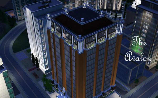 Sims 3 — The Avalon by orlov — Following on the heels of the death of the Legendary Film Star, Rita Van Goor, her