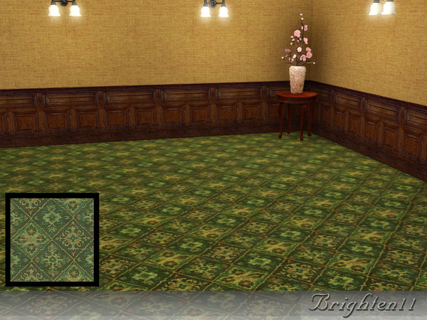 Sims 3 — BR11 Vintage DiamondRug by Brighten11 — Vintage Diamond Rug - Brighten11