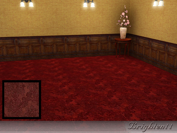 Sims 3 — BR11 VictorianRussetRug by Brighten11 — Victorian Russet Rug - Brighten11