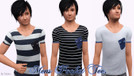 Sims 3 — Mens Pocket Tee. by tailahchapman — Basic scoop neckline t-shirt for young adult and adult male sims. With cute