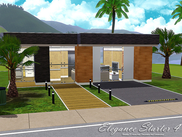 Sims 3 — Elegance Starter Home 4 'Fully Furnished' by brandontr — BrandonTR at TSR