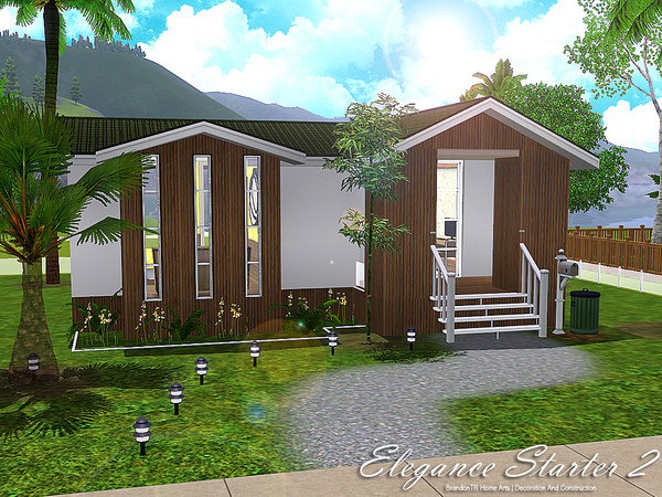 Sims 3 — Elegance Starter Home 2 'Fully Furnished' by brandontr — BrandonTR at TSR