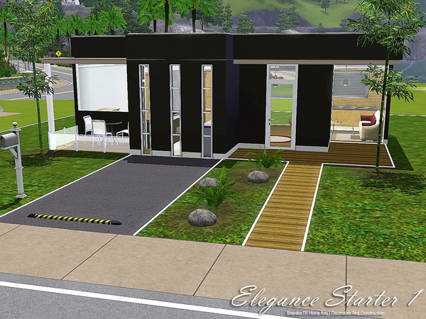 Sims 3 — Elegance Starter Home 1 'Fully Furnished' by brandontr — BrandonTR at TSR