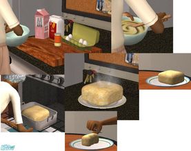 Sims 2 — Angel Food Cake by TheNinthWave — This is Angel Food Cake. It has all the morph states. It\'s only available for