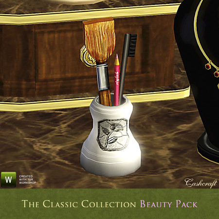 Sims 3 — Classic Collection Brushes Set 02 by Cashcraft — Another collection of high quality cosmetic brushes and