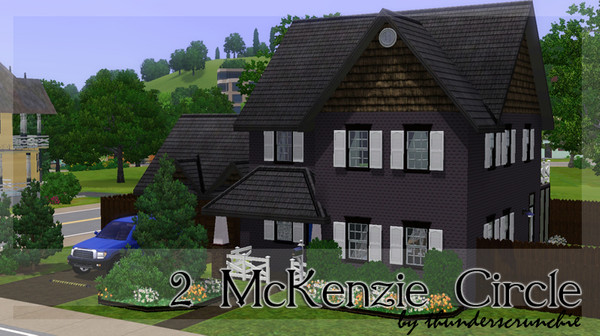 Sims 3 — 2 McKenzie Circle by thunderscrunchie — This three bedroom, two bathroom home sits on a medium sized lot. It is