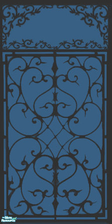 Sims 2 — Frilly Blue by Halfcreek — created by Halfcreek