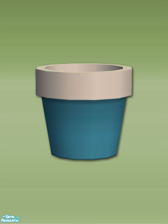 Sims 2 — Garden Shed Plant Pot - Rec 02 by Shakeshaft — Part of a set to create a Garden Potting Shed for your Sims, set