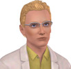Sims 3 — Anthony Beckett by Haywire_Hakaze — A sim based on John Cabrera. Love science but have a difficult time